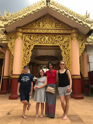 Voyage en Birmanie de Natacha