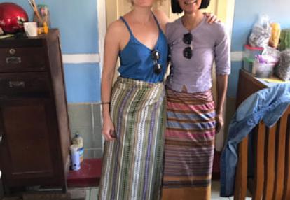 Voyage en Birmanie de Natacha