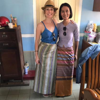 Voyage en Birmanie de Natacha