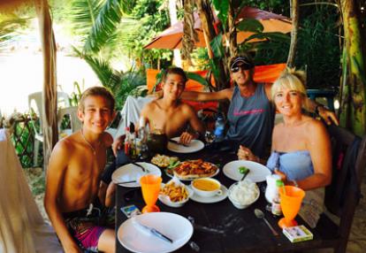 Voyage au Brésil de la Famille de Sophie