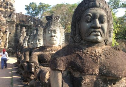 Voyage au Cambodge de Gisèle