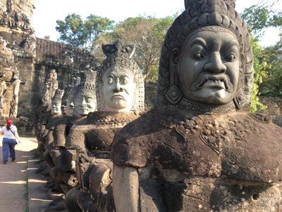 Voyage au Cambodge de Gisèle