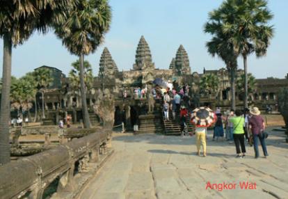 Voyage au Cambodge de Claude