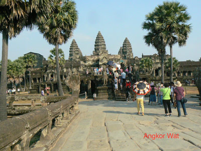 Voyage au Cambodge de Claude