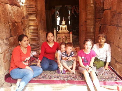 Voyage au Cambodge de Charles Angkor Vat