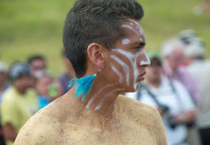 Tir au javelot à Maunga Pu