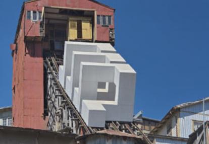 Ascenseur sculpture Tétrice