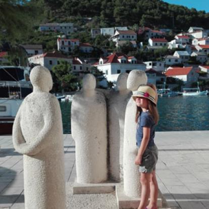 Voyage en Croatie de la Famille de Nathalie