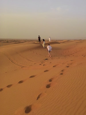 Voyage aux Emirats Arabes Unis de Pierre