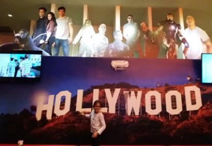 Voyage aux Etats-Unis de Mireille et sa famille