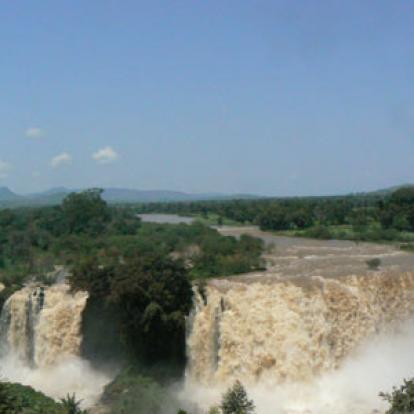 chutes du Nil bleu