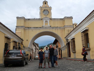Voyage au Guatemala de la Famille de Manuela