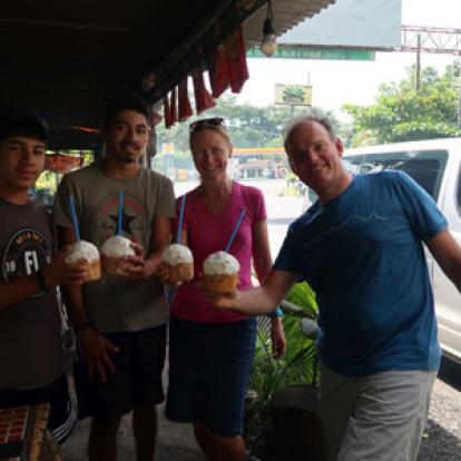 Voyage au Guatemala de la Famille de Manuela