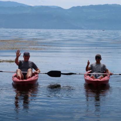 Voyage au Guatemala de la Famille de Manuela