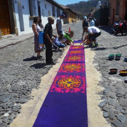 Voyage au Guatemala de Mireille