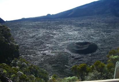 le volcan de la Fournaise