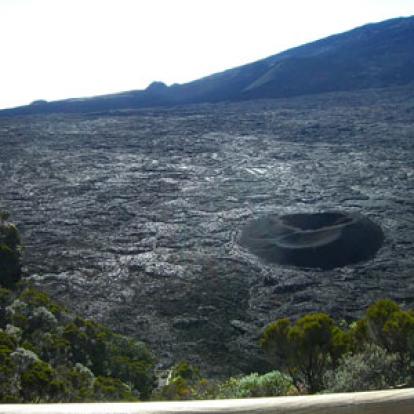 le volcan de la Fournaise