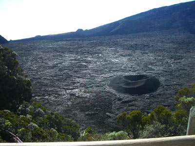 le volcan de la Fournaise