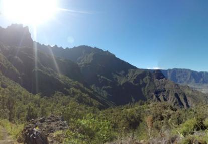 Trek à la Réunion de Sarah