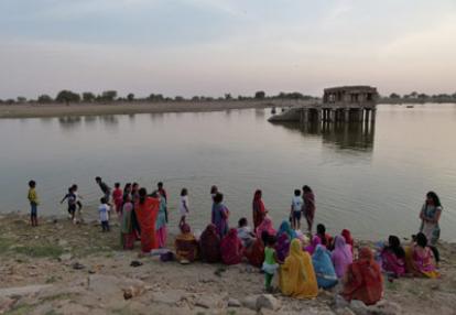 ©François-Xavier B. - Tous Droits réservés Jaisalmer - Lac Gadi Sagar