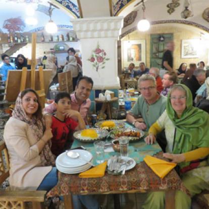 Voyage en Iran de Christiane et André