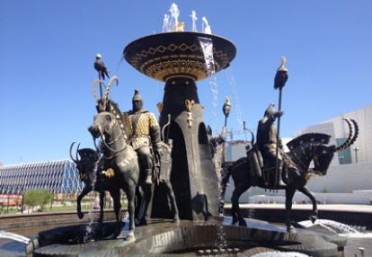 Voyage au Kazakhstan de Béatrice