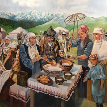 Voyage au Kazakhstan de Béatrice