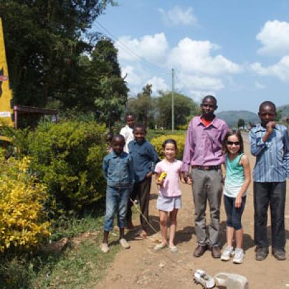 Voyage au Kenya de la Famille de Camille