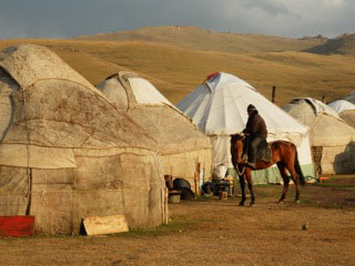 Voyage au Kirghizistan d'Eric