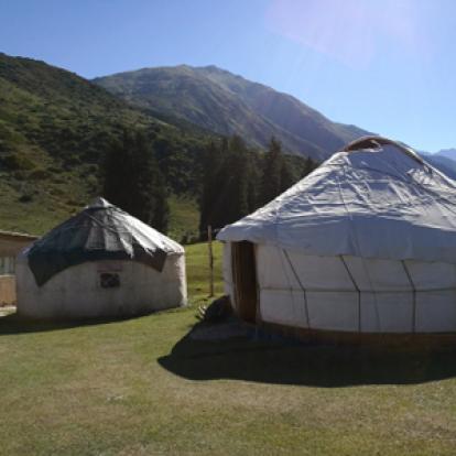 Voyage au Kirghizistan de la Famille de Nathalie