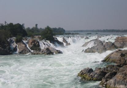 Chute de Khone Phabeng ©Jacques Dussart - Tous Droits réservés