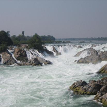 Chute de Khone Phabeng ©Jacques Dussart - Tous Droits réservés