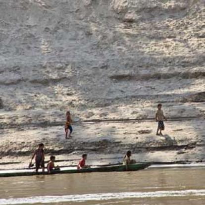 ©Groupe Marie-Claude V. - Tous Droits Réservés Sur le Mekong jusqu'à Pakbeng