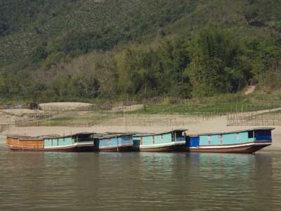 ©Groupe Marie-Claude V. - Tous Droits réservés  Sur le Mekong jusqu'à Pakbeng
