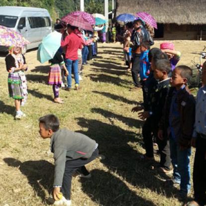 Voyage au Laos de la Famille de Christine