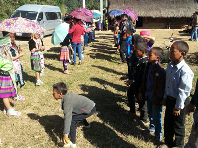 Voyage au Laos de la Famille de Christine