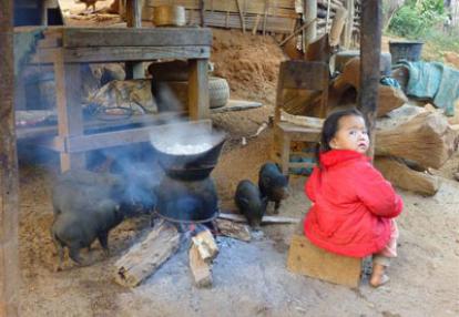 Voyage au Laos de la Famille de Michel