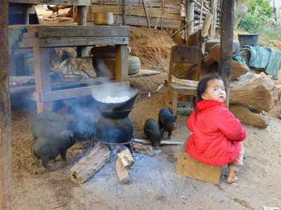 Voyage au Laos de la Famille de Michel