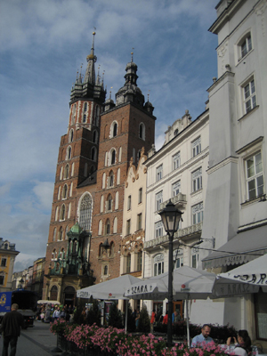 Eglise St Michel place du marché Cracovie