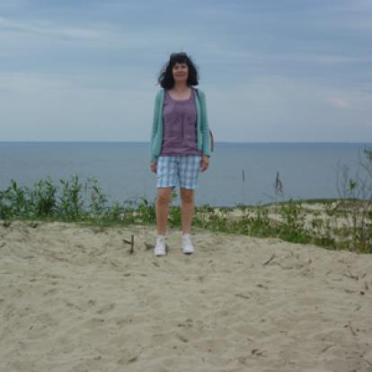 dans l’isthme de Courlande, précisément dans le “ sahara lithuanien”(un bien grand mot quand même pour désigner ces dune de sable!)