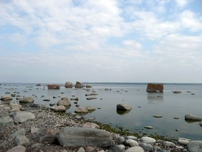 Paysage côtier ile de Saaremaa