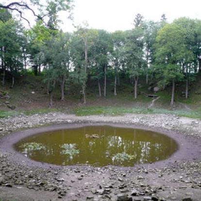 Cratere de météorite - ile de Muhu