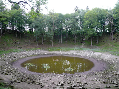 Cratere de météorite - ile de Muhu