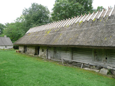 Estonie iles de Saaremaa et Muhu