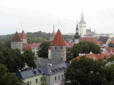 Voyage dans les Pays Baltes de René