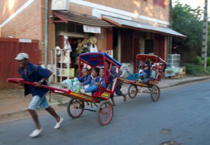 Pousse pousse Antsirabe