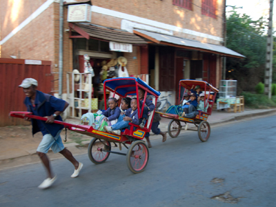Pousse pousse Antsirabe