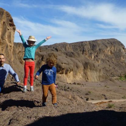 Voyage au Maroc de la Famille de Marie