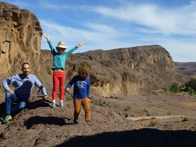Voyage au Maroc de la Famille de Marie