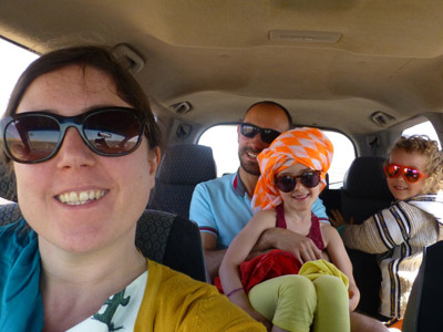 Voyage au Maroc de la Famille de Marie